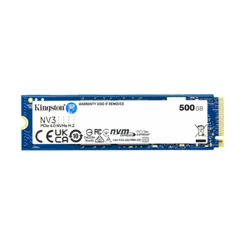 Kingston NV3 Gen4 NVMe M.2 SSD 500 GB