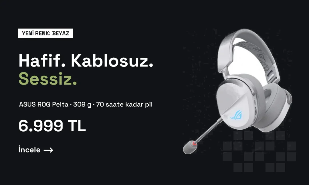 ASUS ROG Pelta · 309 g · 70 saate kadar pil